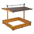 covered sandbox