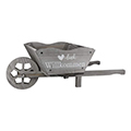 wheelbarrow planter