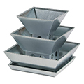 pyramid planter
