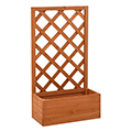 planter with trellis