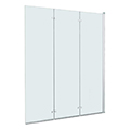 folding bathtub screen