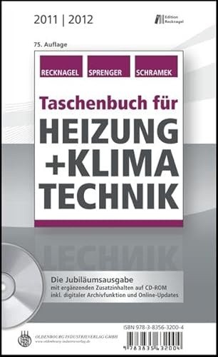 Taschenbuch für Heizung + Klimatechnik 11/12 mit CD