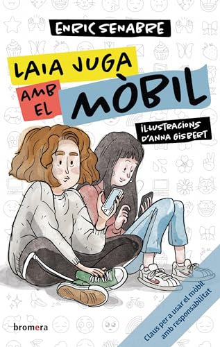Laia juga amb el mòbil