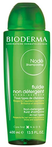 BIODERMA Nodé shampooing fluide - reinigt, respektiert und schützt die Kopfhaut - verleiht Glanz und Brillanz - alle Haartypen - für die ganze Familie - Flasche 400 ml