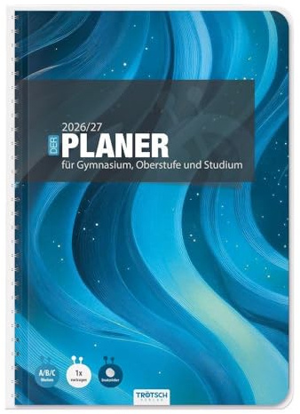 TRÖTSCH - Gymnasialplaner Blue 26/27
