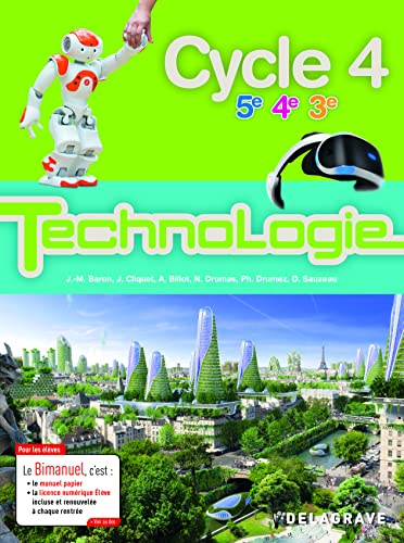 Technologie Cycle 4 (2017) - Manuel élève