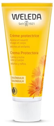Weleda – Crema Protectora, Facial y Corporal, Con Caléndula, Nutre y Calma la Piel, Para toda la Familia, Apto para Todo Tipo de Pieles – 75 ml