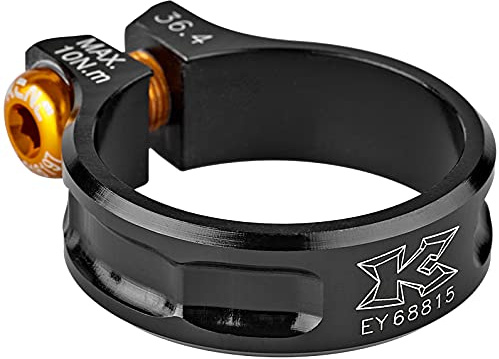 Abrazadera Tija Sillín KCNC SC-11 Negro - Medidas: 36.4mm