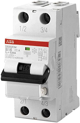 ABB DS202C M INT.DIFF.MAGN 10KA 2P APR B16 30MA