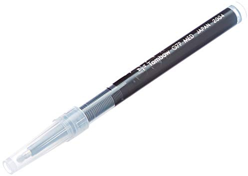 Tombow - Cartuccia di ricambio per penna rollerball, tratto: 0.7 mm, colore: nero