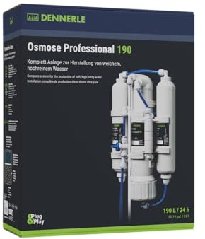 Dennerle Osmose Professional 190 - Komplett-Anlage zur Herstellung von weichem, hochreinem Wasser