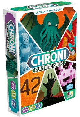 Chroni Culture Geek, chronologie geek, 1-6 joueurs dès 10 ans