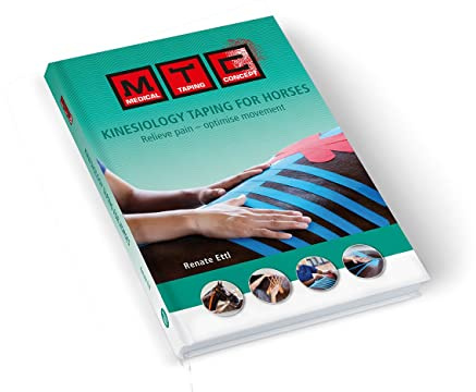 VETKIN Medical Taping Concept Kinesiologie Taping für Pferde | Schmerzlinderung & Rehabilitation bei Pferden | Umfangreiches Buch für Profis
