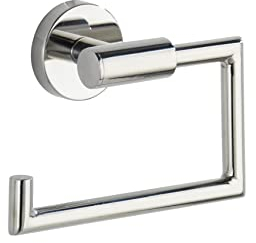 Wenko Bosio - Portarrollos de Papel higiénico, de Acero Fino Inoxidable, 15 x 10.5 x 6.5 cm