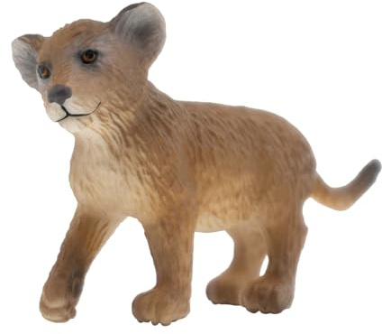 Bullyland 63682 - Spielfigur Löwenjunges, ca. 5,8 cm große Tierfigur, detailgetreu, PVC-frei, ideal als kleines Geschenk für Kinder ab 3 Jahren