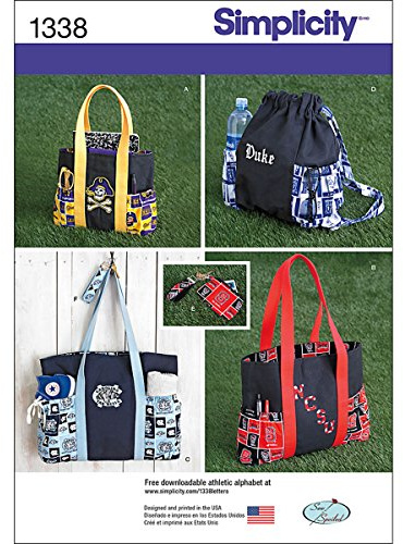 Simplicity US1338OS Size OS Tote Bags/Backpack and Coin Purse