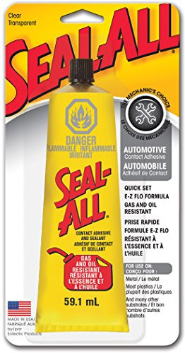 Seal-All High Strength Liquid Gas and Oil Resistant Adhesive 2 oz.