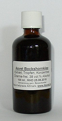 50ml Asvet Bockshornklee Tinktur, Tropfen, Auszug, höchste Qualität (GP = EUR 35,80/100ml)