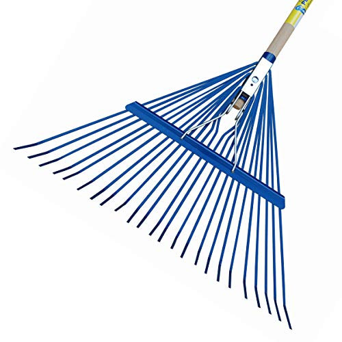 Outils perrin Balai à Gazon Large à Ressort sans Manche, 60cm Largeur