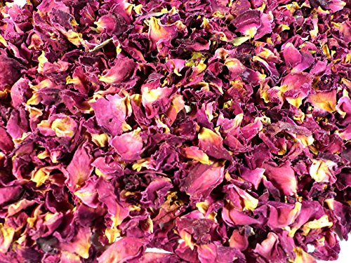 Naturideen® Rosenblütenblätter Rot Ganz 75g