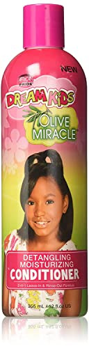 African Pride wundersam entwirrender, feuchtigkeitsspendender ConditionerDream Kids - Olive Miracle, 355 ml