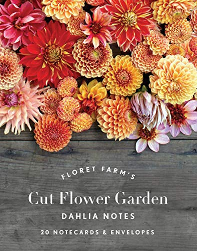 Floret Farm's Cut Flower Garden Dahlia Notes: 20 Notecards & Envelopes