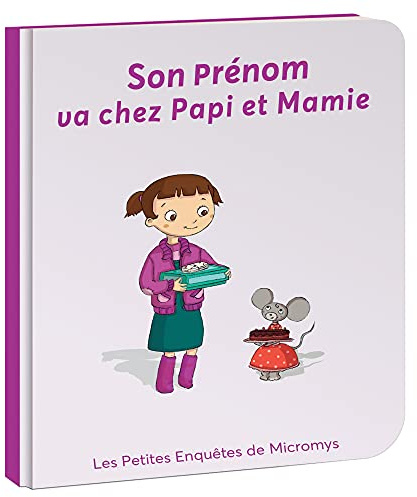 LES ENFANTS ROY - Libro per bambini - Libro personalizzato con nome - Idea Regalo - A Papi Nonna - da 2 a 4 anni - 22 pagine