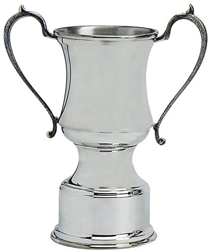 I LUV LTD Traditionelle Art-Sportliche Darstellungs-Trophäe 8inch Poliertes Zinn Gravierbar