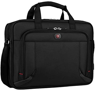 Wenger Prospectus 600649 16 Inch Laptop Briefcase,15 Litre, Black, 33x15x42cm
