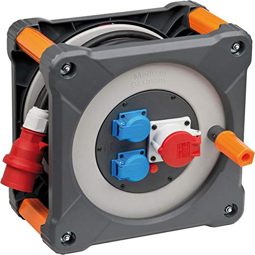 Brennenstuhl | CEE-Kabeltrommel professionalLINE IP44 | Kabellänge 30 m | Kabeltyp H07RN-F3G 2,5 mm²