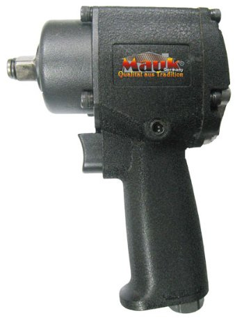 Mauk® 1/2 Zoll Profi Druckluft Schlagschrauber | 610 Nm 1/4 Zoll Anschluss 10.000 U/min - KFZ Reifenwechsel Reifenmontage Werkzeug | pneumatisch mit Umschalthebel