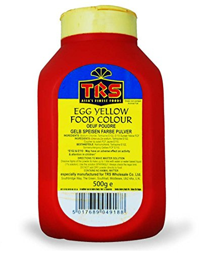 TRS Orange Food Colour - Colorante Alimentario Amarillo Huevo - 500 Gramos