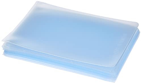 VELOFLEX 3115500 – Skydds- och ID-fodral för DIN A7, PP-film, med rivskydd, dokumentäkta, 20 stycken