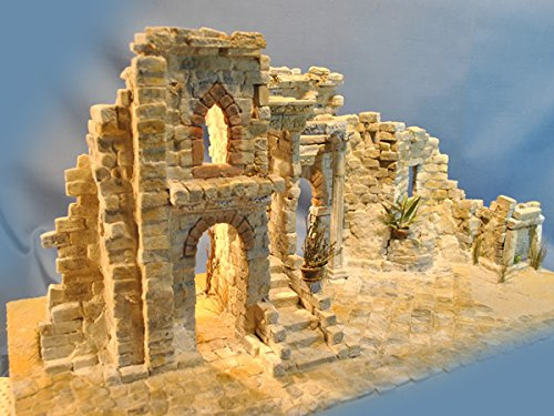 menta-modellbau Krippenbausatz Nazareth, Orientalische Weihnachtskrippe, Bausatz, Krippenbau, Krippe selber Bauen