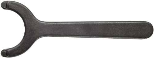 Martin 422 High Carbon Steel 1-1/2 Center Distance Pins Face Spanner, 1-1/8 Span of Jaws in Clear, Industrial Black Finish