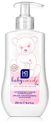 Babycoccole LATTE IDRATANTE 250ml, Fluido Idratante Corpo e Viso Neonati e Bambini, Ingredienti Naturali di Origine Vegetale, Delicato e Nutriente, Dermatologicamente Testato Pelli Sensibili - 250ml
