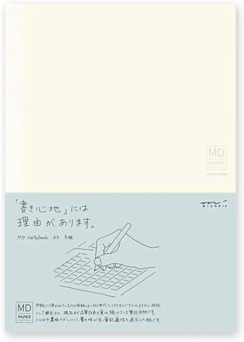 Midori MD Notebook - A5 Grid Paper