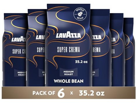 Lavazza Haricots expresso Super Cream - sacs de 2,2 lb (boîte de 6)