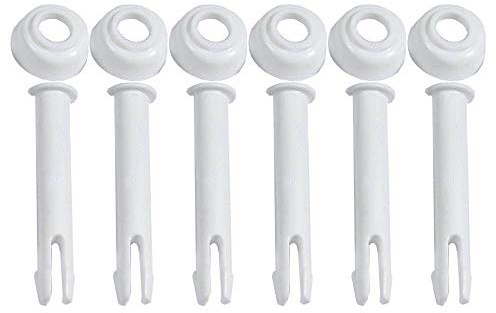 Intex Perno e guarnizione di ricambio per piscine rotonde con telaio in metallo da 10 '- 12', confezione da 6