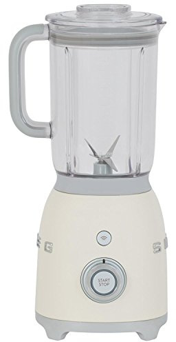 Smeg BLF01CRUK 50's Style 800 Watts 1.5L 4 Settings Retro Blender in Cream