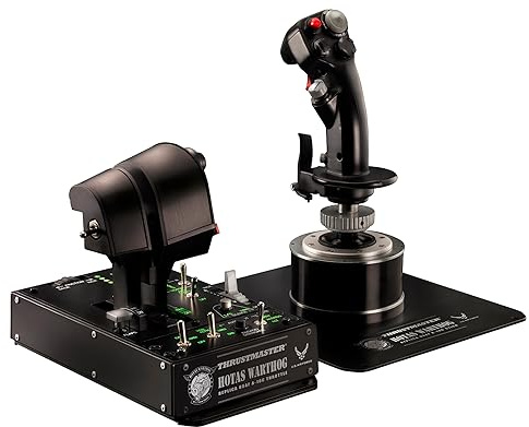 Thrustmaster HOTAS Warthog Flight Stick for Flight Simulation, Official Replica of the U.S Air Force A-10C Aircraft (Compatible with PC)