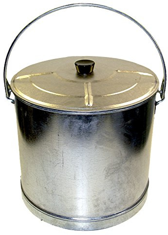Imex El Zorro 10183 Eimer mit Deckel, gerade, verstärkt, 30 x 27 cm