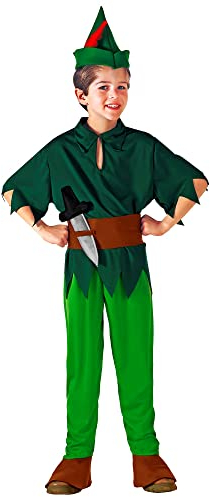 W WIDMANN MILANO Party Fashion - Costume da bambino Peter, fiaba, costumi in maschera