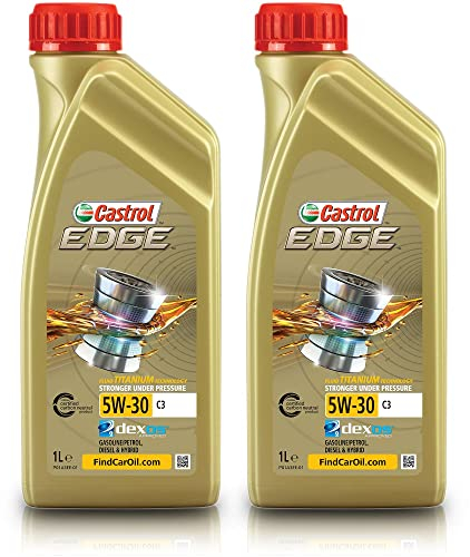 2x 1 L = 2 Liter Castrol Edge Fluid Titanium 5W-30 C3 Motoröl