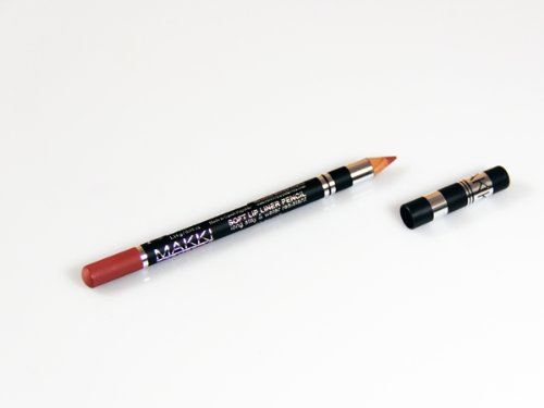 Makki Soft Lipliner Pencil mit langem Halt und wasserfest 02 Nude