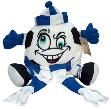 Sweety Toys 3457 Fussball Maskottchen Plüsch 40 cm Fan Artikel