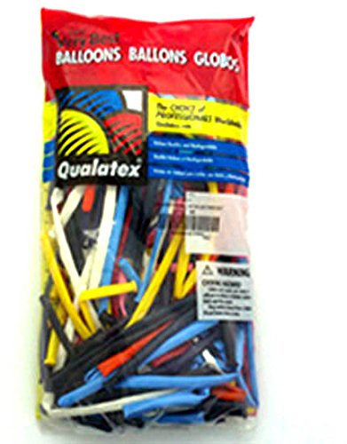 Qualatex 500 Modellierballons 260Q, bunt gemischt