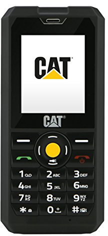 CAT PHONES B30 Rugged Dual-SIM Mobile Phone (128MP, 2 Inch Display, 2MP Camera, 1000mAh Battery, SIM Free, Dust and Waterproof)