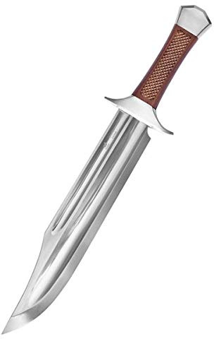Outrider Bowie Messer Jagdmesser Inkl. lederbezogener Scheide mit Gürtelschlaufe von Hanwei ® Silvio Overlach GmbH