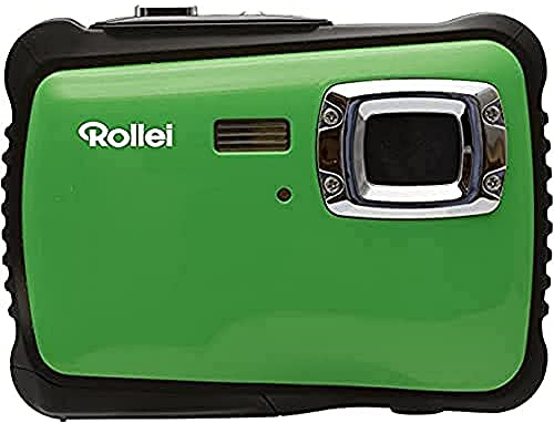 Rollei Sportsline 60 - vielseitige Digitalkamera mit 5 MP, 8-fach digitalem Zoom, 6 cm Display (2,4 Zoll), bildstabilisiert, spritzwasserfest und wasserdicht bis 3m - Pink